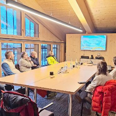 Ein Tag rund um den Schneesport - … und in den Büroräumlichkeiten der BDG. FOTOS: ZVG