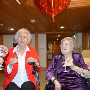 Blumen zum 100. Geburtstag