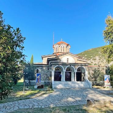 Gemeindeferien Frühling 2026: biblisches Griechenland - Das Baptisterium an der Stelle, wo die Purpurhändlerin Lydia als erster Mensch in Europa getauft wurde. FOTO: PETER KLOPFENSTEIN