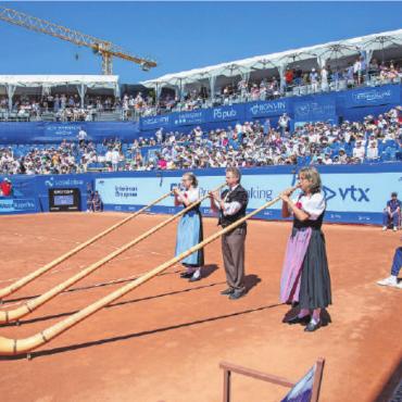 Einsatz, Ehrgeiz, Emotionen: EFG Swiss Open Gstaad 2022 - Bewegende Alphornklänge vor dem mit Spannung erwarteten Finale.
