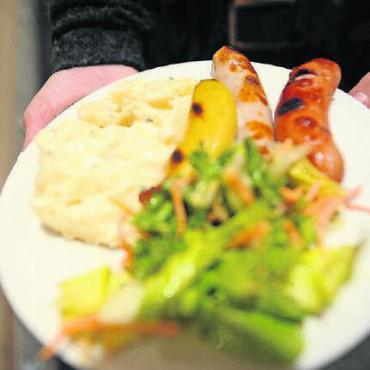 Food Festival für die Raiffeisen-Mitglieder - Da braucht es nichts als «Guten Appetit».