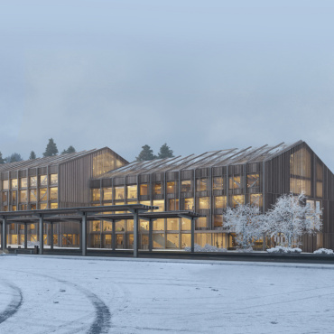 Institut Le Rosey: So sehen die Pläne für  das Campus Village aus - So soll das zukünftige Campus Village des Instituts Le Rosey aussehen. (Visualisierungen: Le Rosey/Jaggi Architektur&Innenarchitektur/Snohetta)
