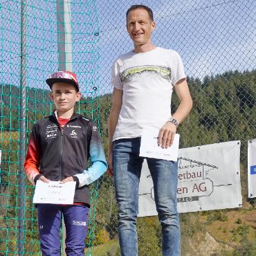 Tagessieg für Sinja Reuteler und Patrick Feuz - …und die beiden schnellsten Herren des Si-Sa-Cups.