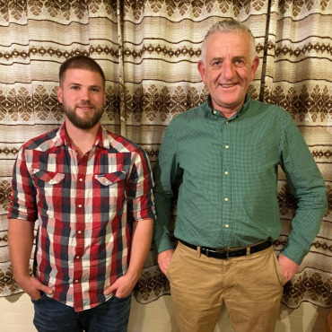 Kobi Zeller ist neuer Vize-Zivilschutzkommandant - Der Gstaader Kobi Zeller, neuer Vize-Zivilschutzkommandant Niesen und Saanen plus (rechts) sowie der neue Kommandant Martin Ruchti aus Frutigen. (Foto: zVg)