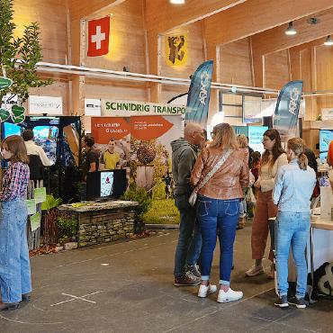 Über 80 Berufe beim Job Palooza Lehrstellenfestival - Viel Getümmel auf dem Palooza Festival.