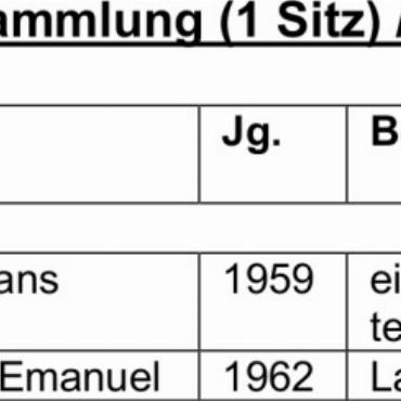 Wahlen: 23 Kandidaten wollen in den Gemeinderat