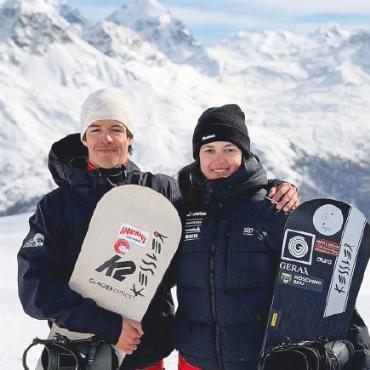 Rosa Colella überzeugt mit zwei Top-5-Plätzen - Im Teamevent erreichte sie mit Jonas Aschillier den fünften Rang.