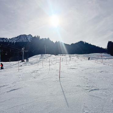 Silbermedaille für Fynn Brand - Die Rennpiste bei denSchweizermeisterschaften.
FOTOS: ZVG