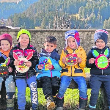 Das Spatzennest sucht den Osterhasen - Osterüberraschung für die Kinder vom Spatzennest. FOTO: ZVG