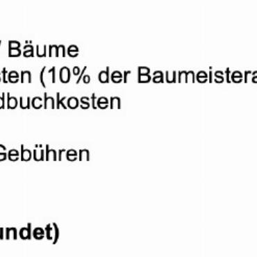 Erläuterungen zu den Geschäften