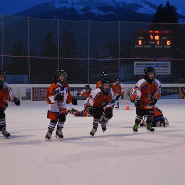 Saisonabschluss auf dem Eis
