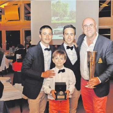 Die 16. GYC Rally & Yachting – ein epischer Härtetest gegen die Elemente - Die Familie Chauvet – Sieger der 16. GYC Rally & Yachting. FOTO: GSTAAD YACHT CLUB