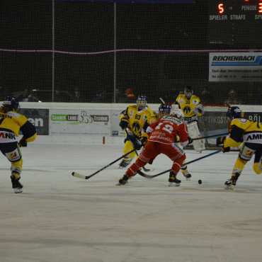 Packendes Hockey der höchsten Schweizer Spielklasse in Gstaad