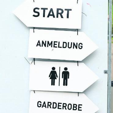 Neuer Streckenrekord am Rinderberglauf - Alles war bestens vorbereitet und alle wichtigen Einrichtungen waren signalisiert. So blieben für die Teilnehmenden keine Fragen offen.