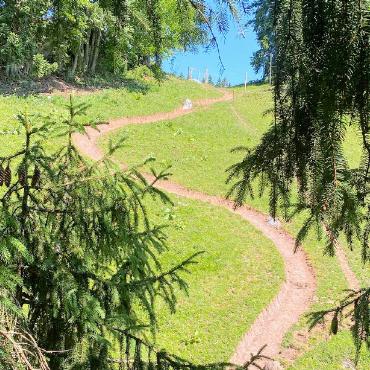 Ausbau der Outdoor-Infrastruktur und nachhaltige Wegpflege als Schwerpunkte - Bikewege in der regionalen Umgebung.