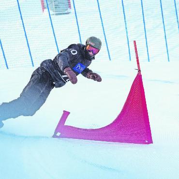 Die Winter-Paralympics 2026 in Cortina im Auge - Fabrice von Grünigen im Rennmodus: Nicht nur wie hier in Finnland lief es für den Gstaader Athleten erfreulich gut. FOTOS: ZVG