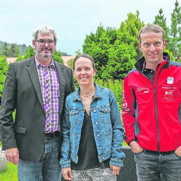 RLZ Gstaad: Björn Brand ist neuer Präsident - Die neuen im Vorstand des RLZ Gstaad v.l.: Philippe Werren, Bettina von Siebenthal und Björn Brand. FOTO: ZVG