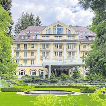 Hotel des Jahres - Ehrenvolle Auszeichnung für das Le Grand Bellevue in Gstaad: «Hotel des Jahres» FOTO: BLANCA BURRI