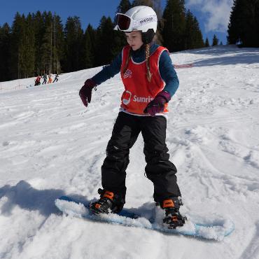 Erstkontakt mit dem Schnee