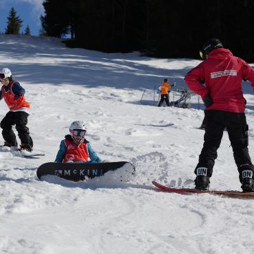Erstkontakt mit dem Schnee