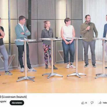 Schweizer Wandergipfel: für einmal digital - SCREENSHOT: YOUTUBE/VEREIN SCHWEIZER WANDERGIPFEL