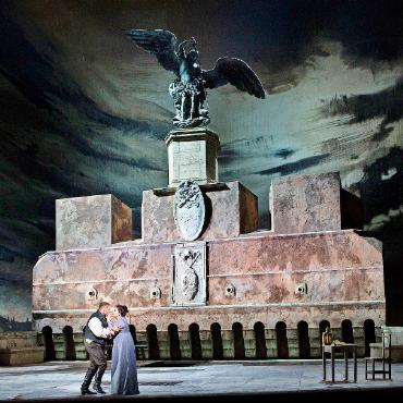«Tosca» live aus der Metropolitan Opera New York im Ciné-Theater Gstaad - Die Oper «Tosca». FOTO: MARTY SOHL