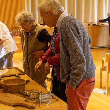 Die Besucherinnen und Besucher schwelgten wahrlich in alter Zeit