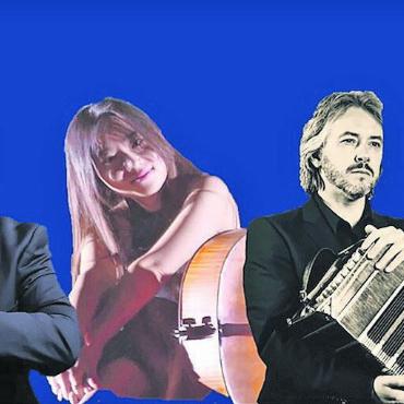 Pablo Ziegler am Gstaad Tango Festival - «New Tango Quartett»: v.l. Pablo Ziegler (Piano), Anzhe Zuo (Cello), Manu Compté (Bandoneon) und Virgilio Monti (Kontrabass). FOTO: ZVG