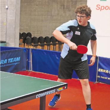 Sieg für Fabian Burri an den National Games - Fabian Burri spielt sich bis auf Rang 1. FOTO: ZVG