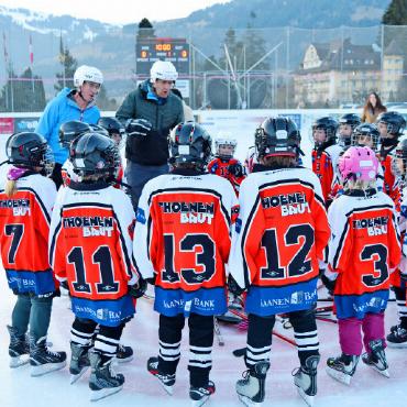 Gemeinsam stark – Saisonabschluss der Eishockeyfamilie - Come on boys (girls), let’s go!