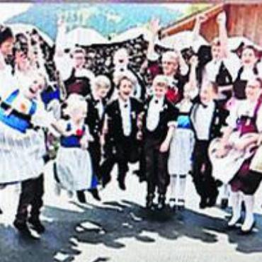 20 Jahre Kinderchörli-Brunch - Das Kinderchörli Saanenland. FOTO: ZVG