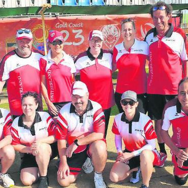 Ready for Bowls in Australien - Das Schweizer Nationalteam auf den perfekten Anlagen in Gold Coast. FOTOS: ZVG