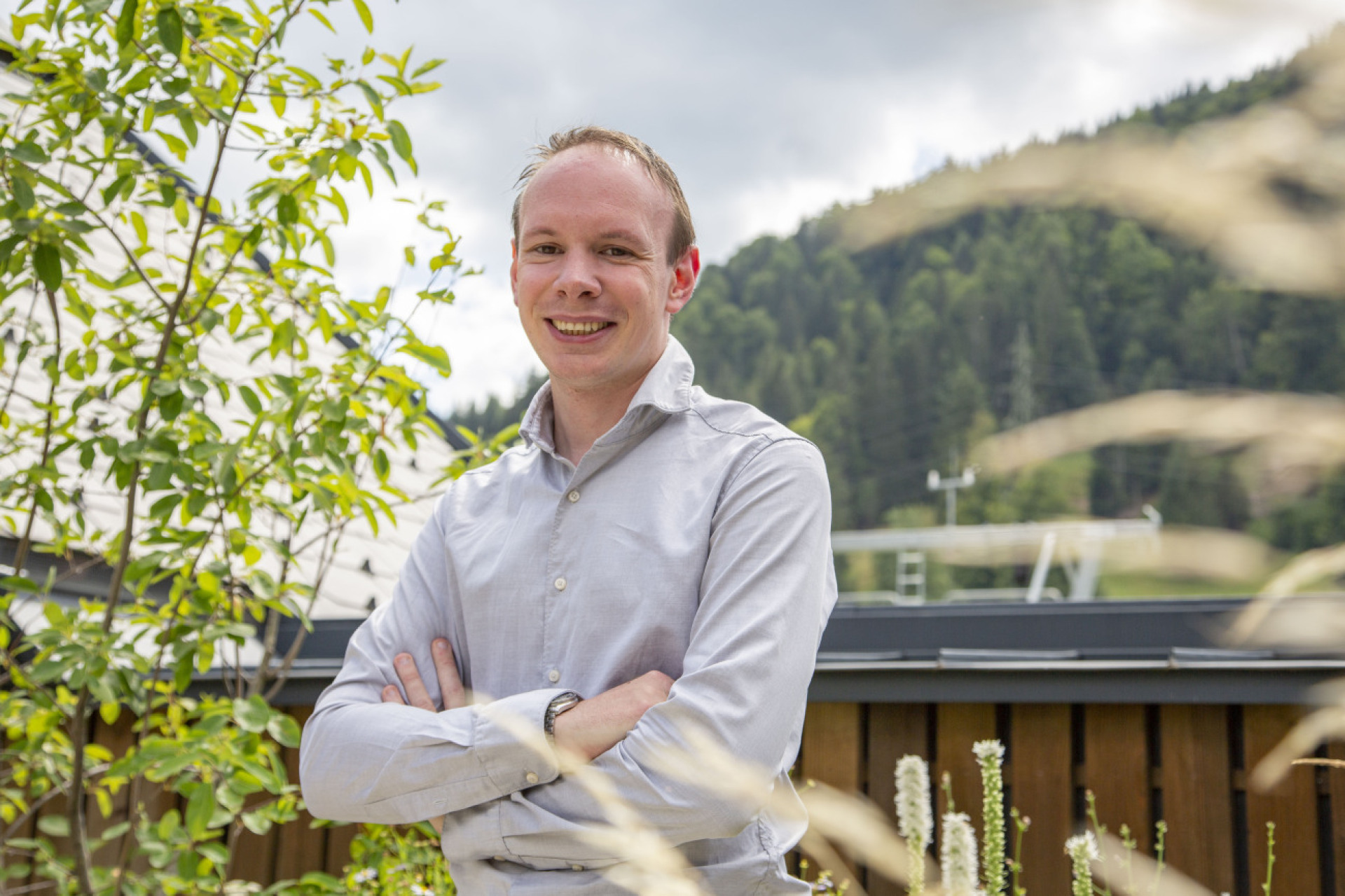 Kevin Kregar wird der neue Betriebsleiter des Bergrestaurant Eggli. Im Sommer ist er verantwortlich für das Restaurant des Golfclubs Gstaad-Saanenland. (Foto: AvS)