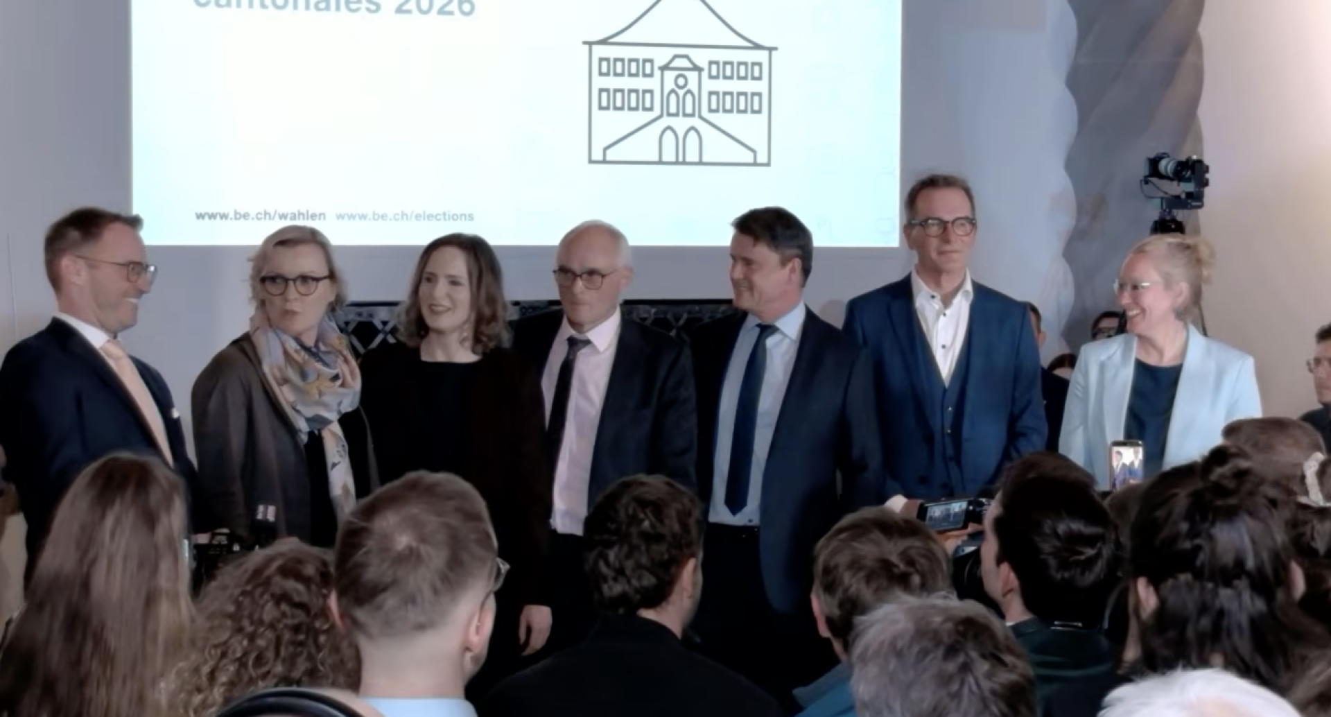 Kantonswahlen 2026: Lanz, Trede und Müller neu im Regierungsrat - Das Bild wird blockiert. – Möglicherweise durch einen aktiven Adblocker.