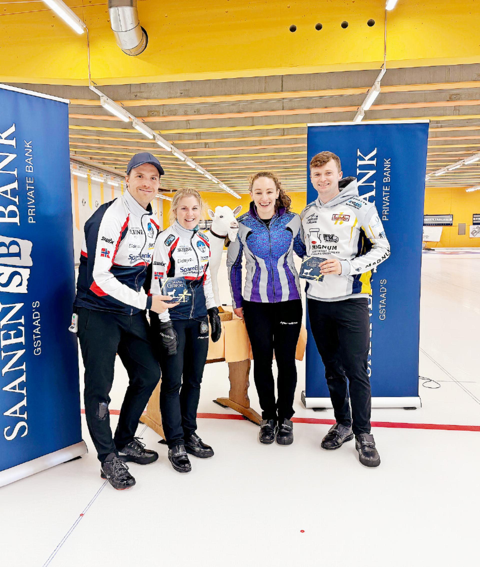 Gstaad in schottischer Hand: Dodds und Mouat gewinnen das Mixed-Doubles-Curling-Turnier 2024