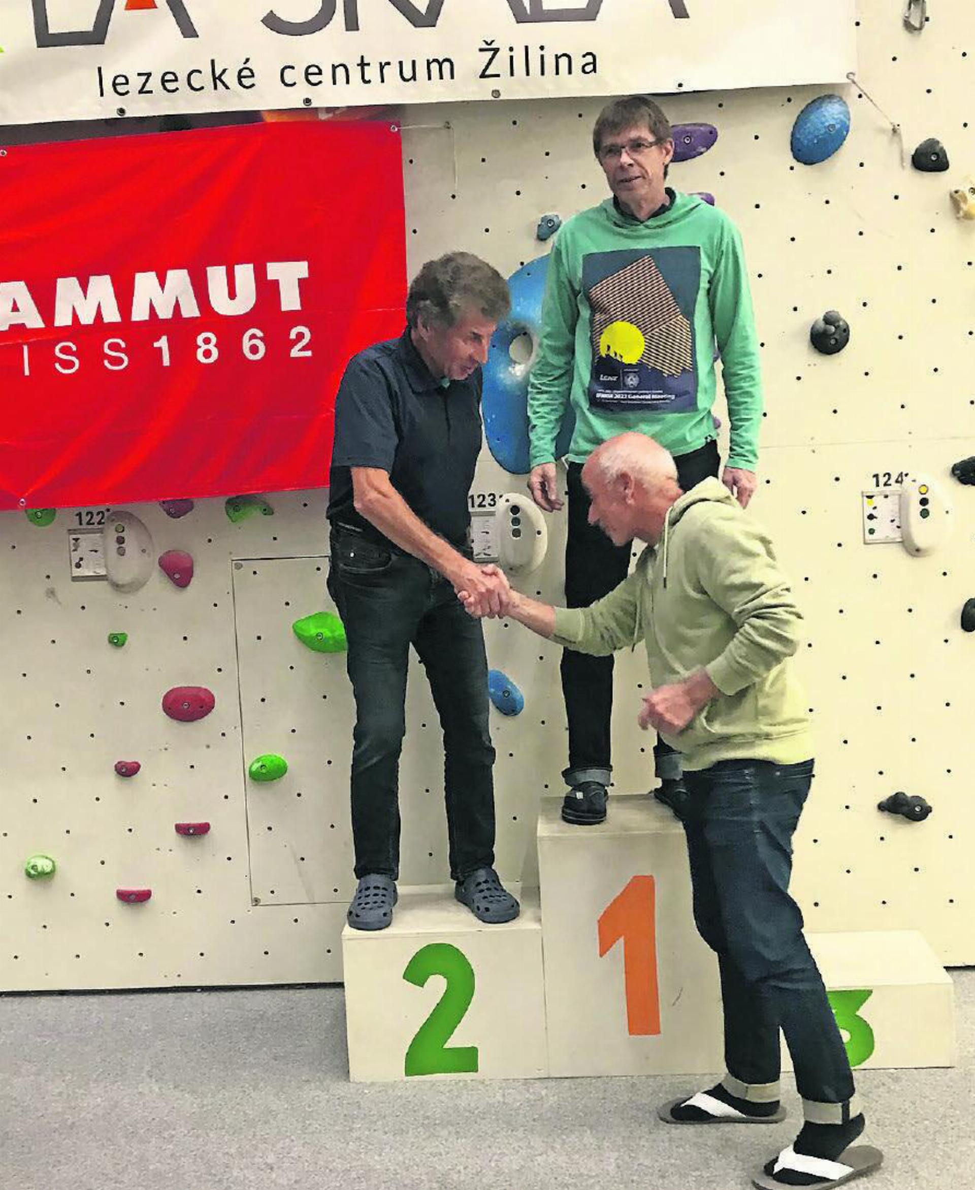 Internationale Klettermeisterschaft der Bergführer in Zilina SK