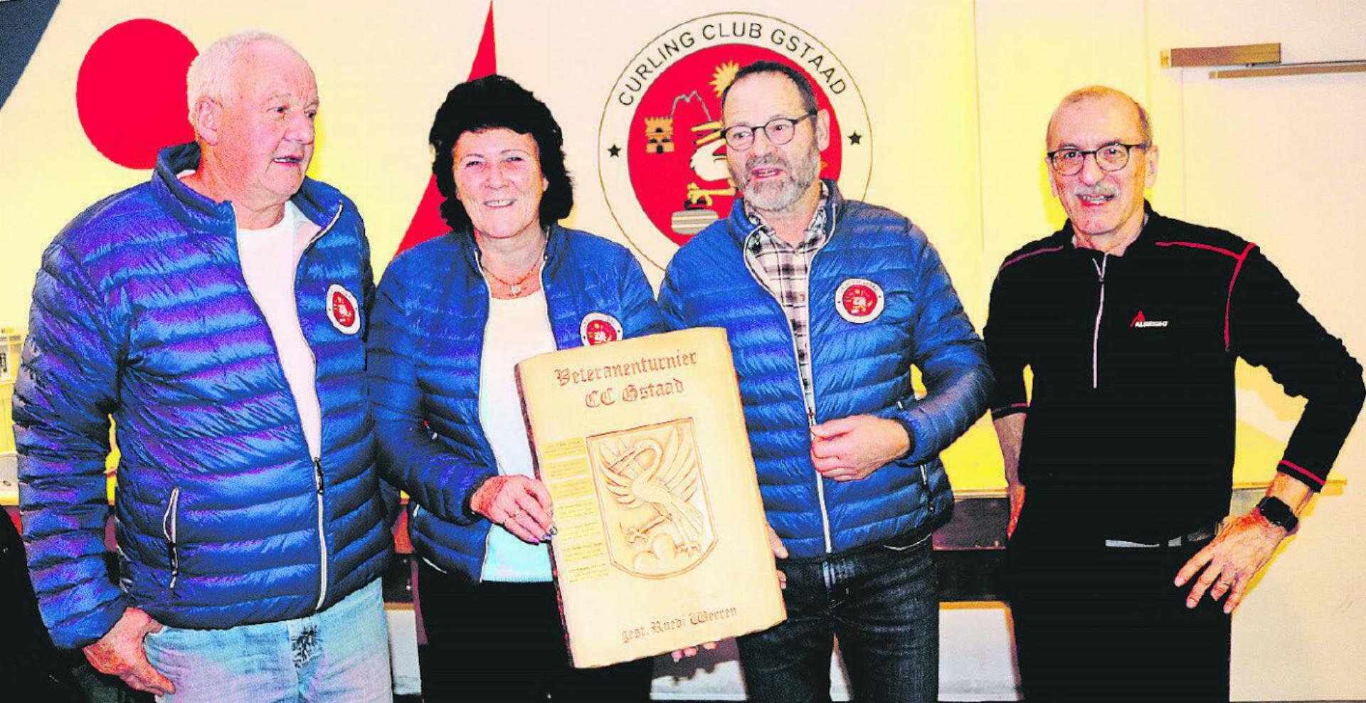 Sieg für einheimisches Curling-Veteranenteam