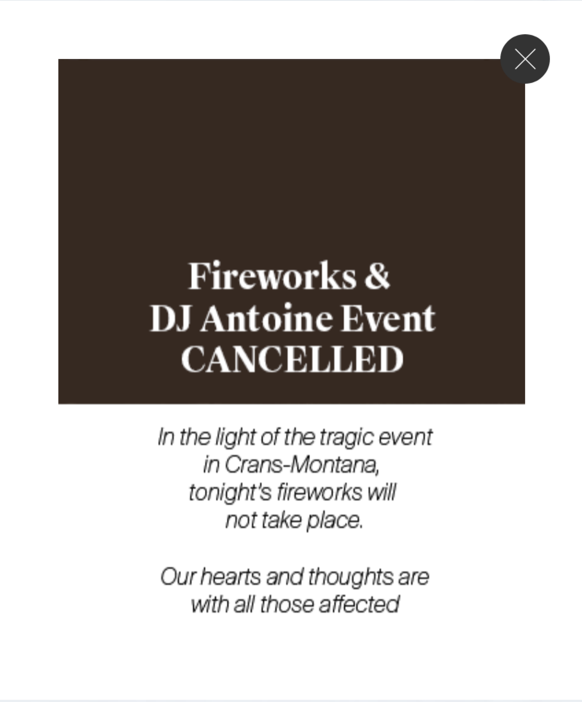 Gstaader Feuerwerk abgesagt - Das Bild wird blockiert. – Möglicherweise durch einen aktiven Adblocker.