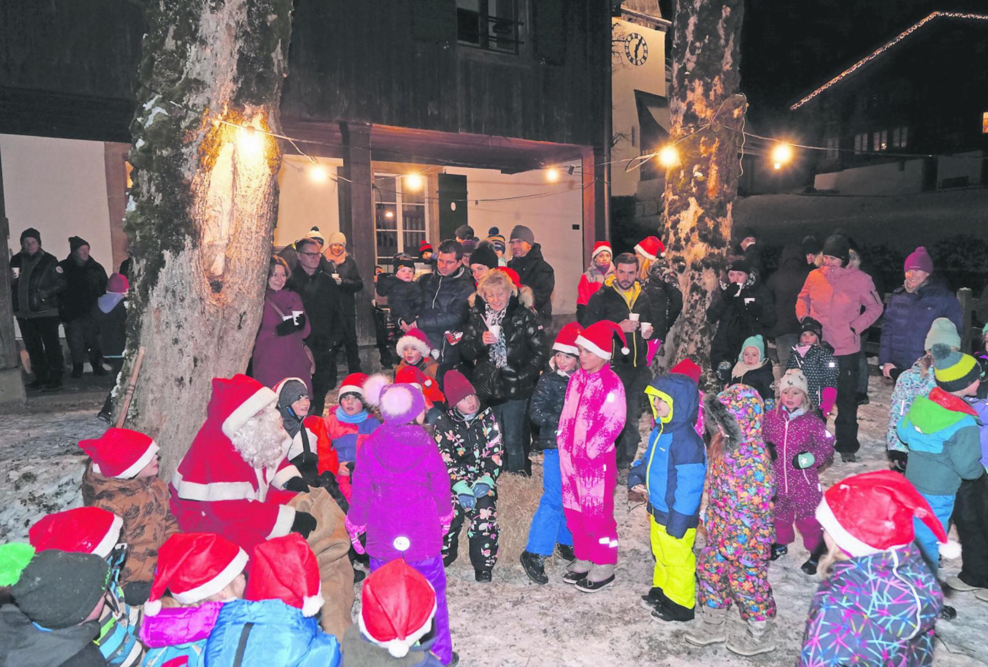 Der Samichlous zu Besuch im Saanenland