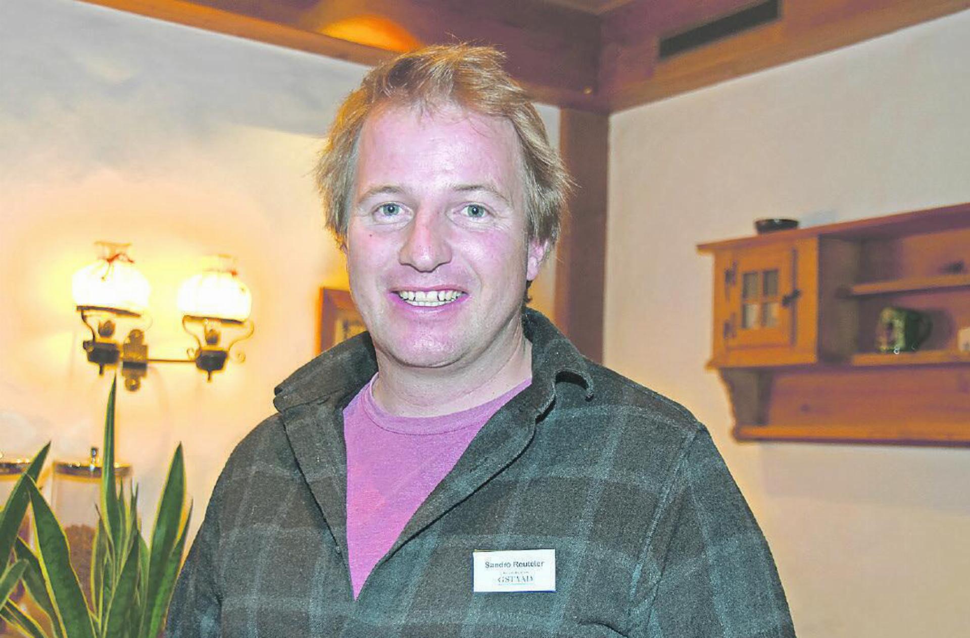 Sandro Reuteler, Präsident der Dorforganisation Gstaad. FOTO: ANITA MOSER