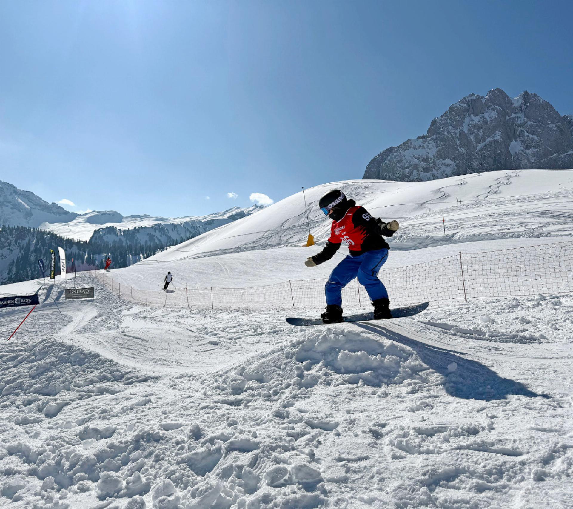 Spannung beim Banked Slalom dank Nachwuchstalenten