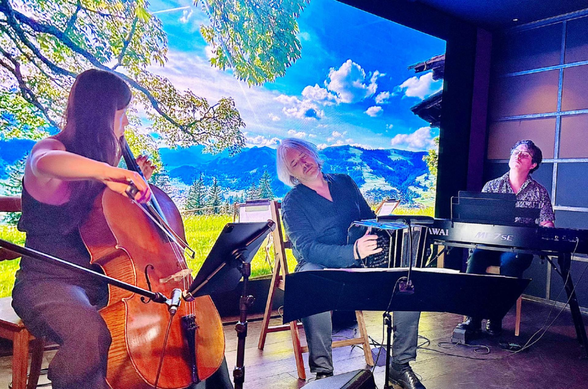 «Nuevo Tango Trio» am Gstaad Tango Festival