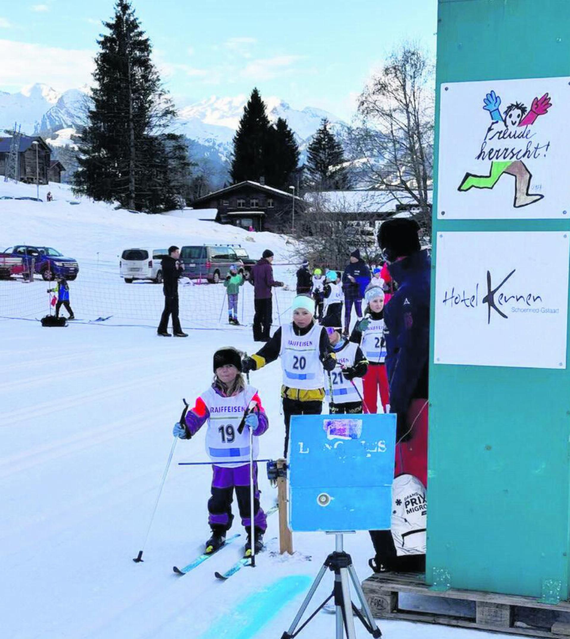 Weltcupstimmung beim 7. XCX Langlauf Cross Schönried