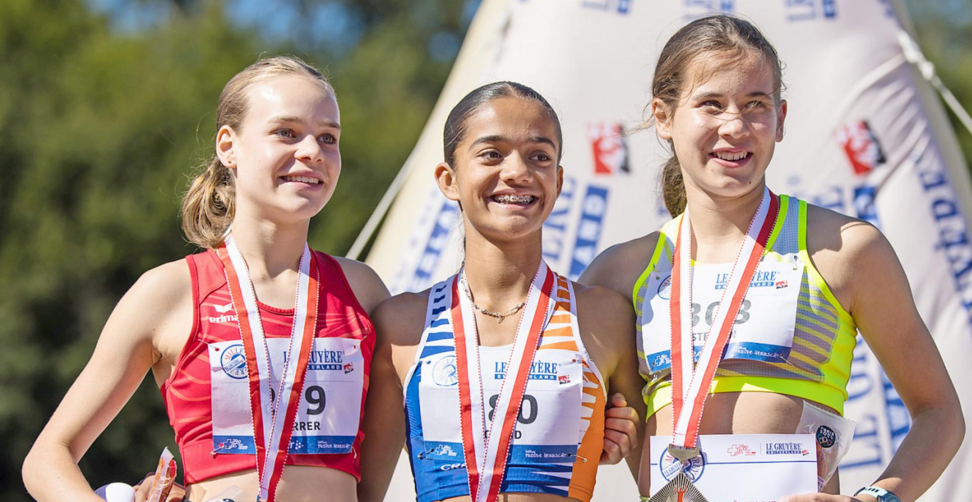 Eine Schweizerfinal-Bronzemedaille für Leonie Steffen