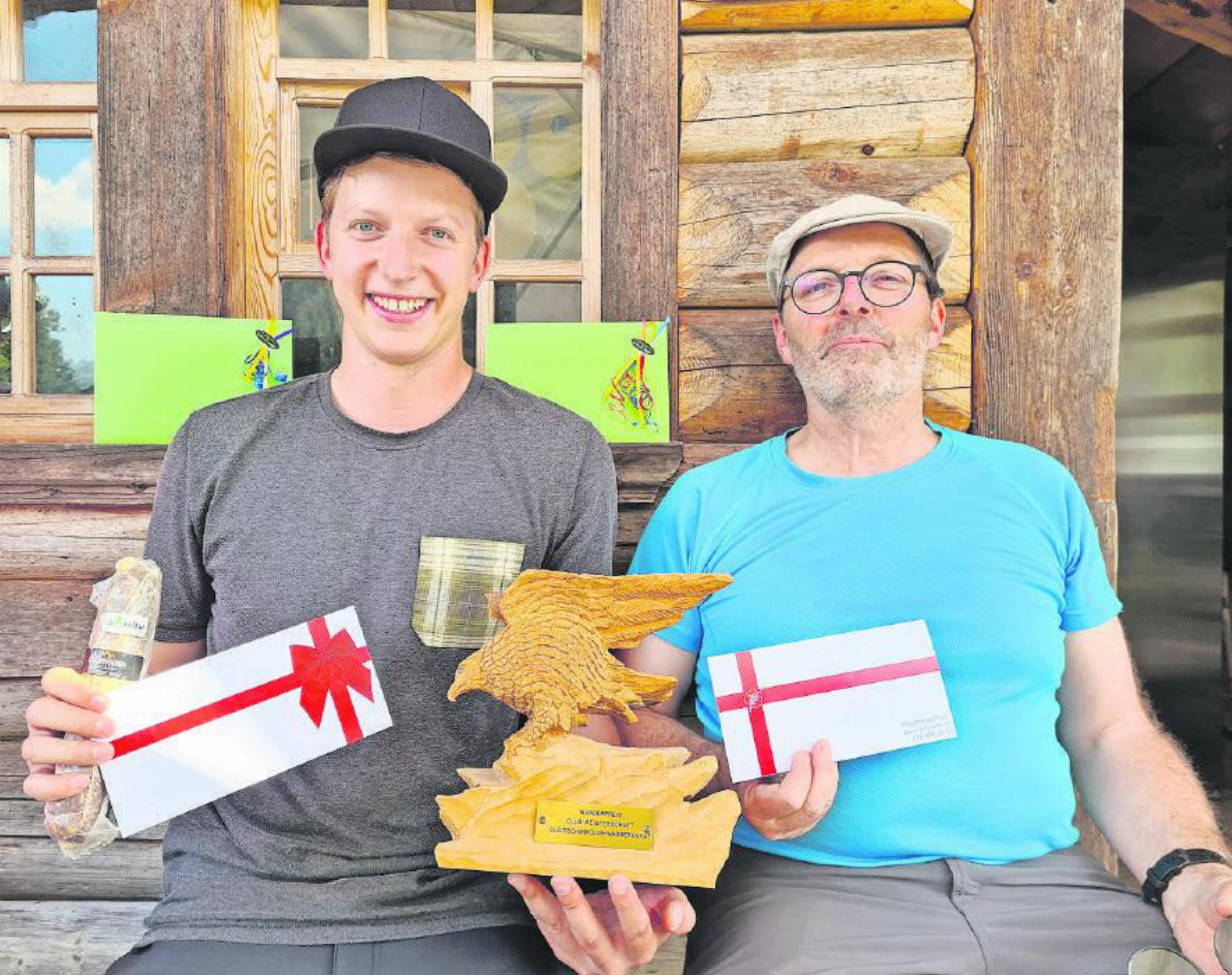 Bruno Bettler und Christian Christeler sind Clubmeister