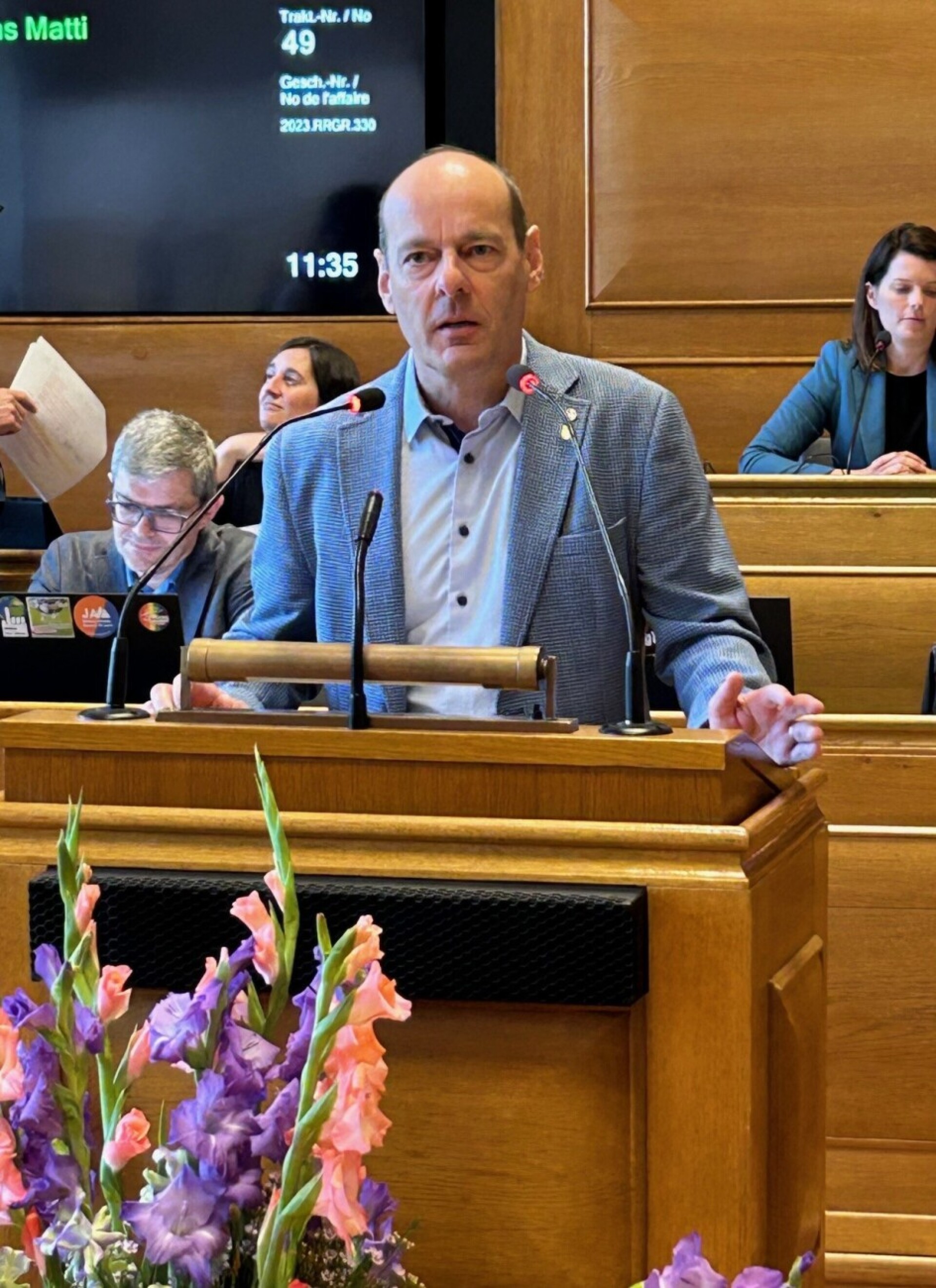 Matthias Matti wird Regierungsstatthalter