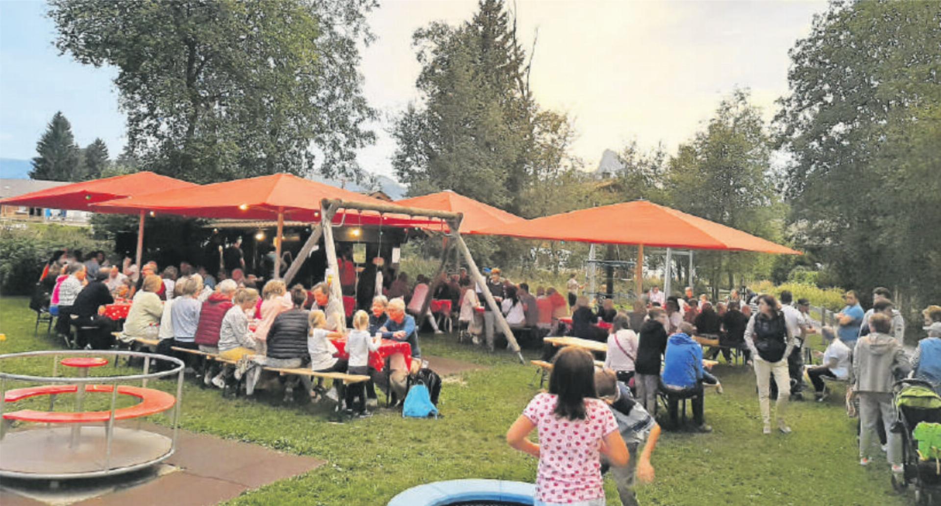 Sehr gut besuchter 1.-August-Höck