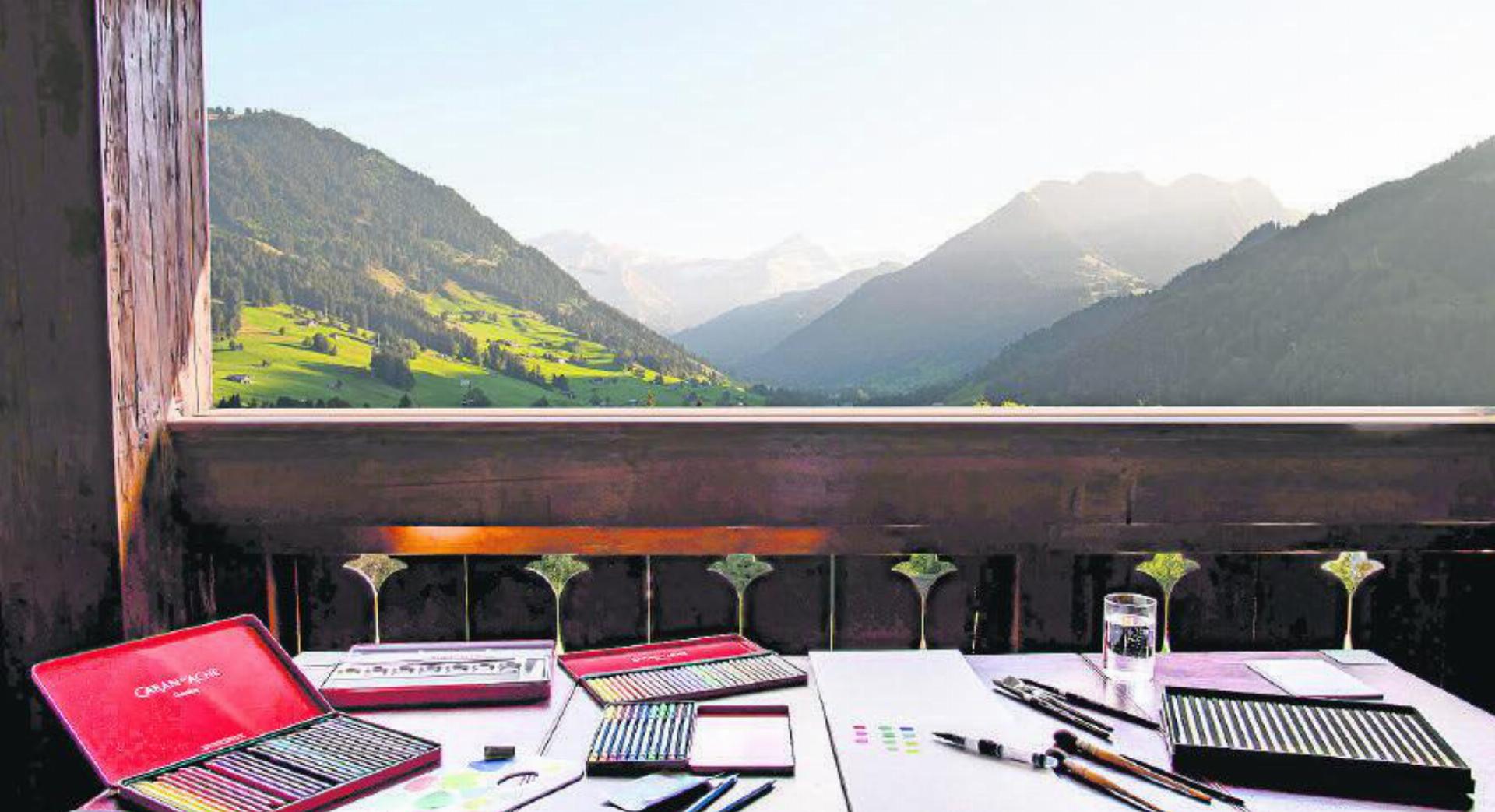 Erleben Sie den ganzen Sommer über kreative Workshops im The Alpina Gstaad.