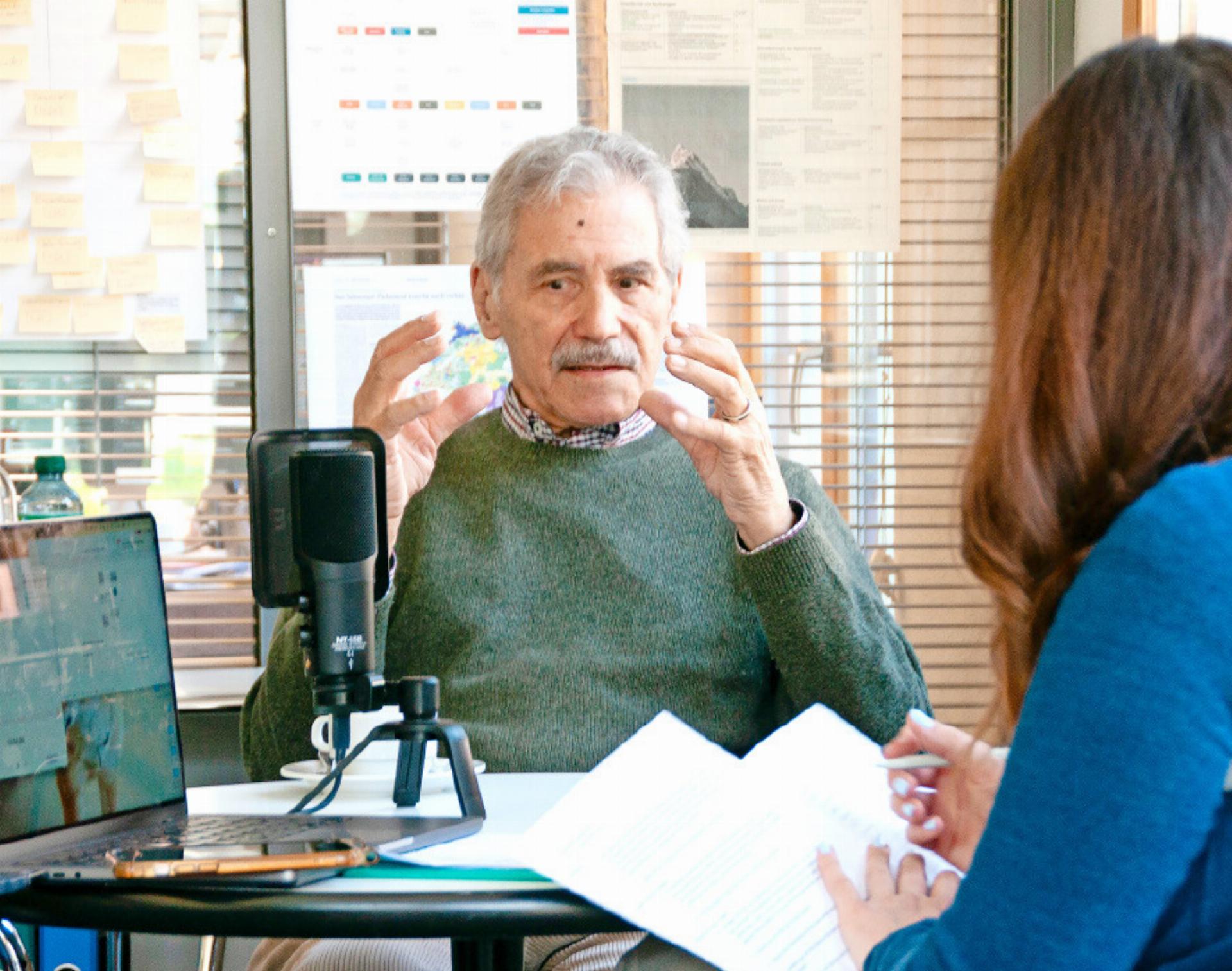 Ein Treffen, das nachhallt: Oswald Sigg und seine alarmierenden Prognosen