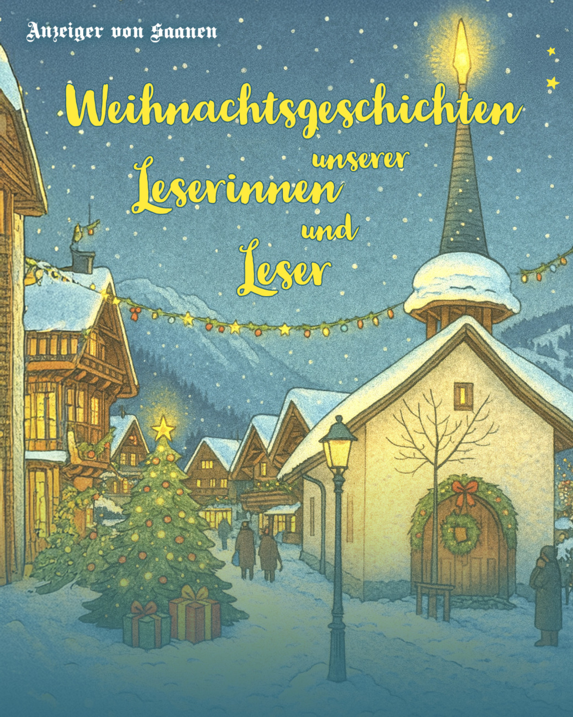 D Weihnachtsgschicht wo i ar Weihnacht ir Chile erzelle - Am Grossvatter sini Brille - Das Bild wird blockiert. – Möglicherweise durch einen aktiven Adblocker.